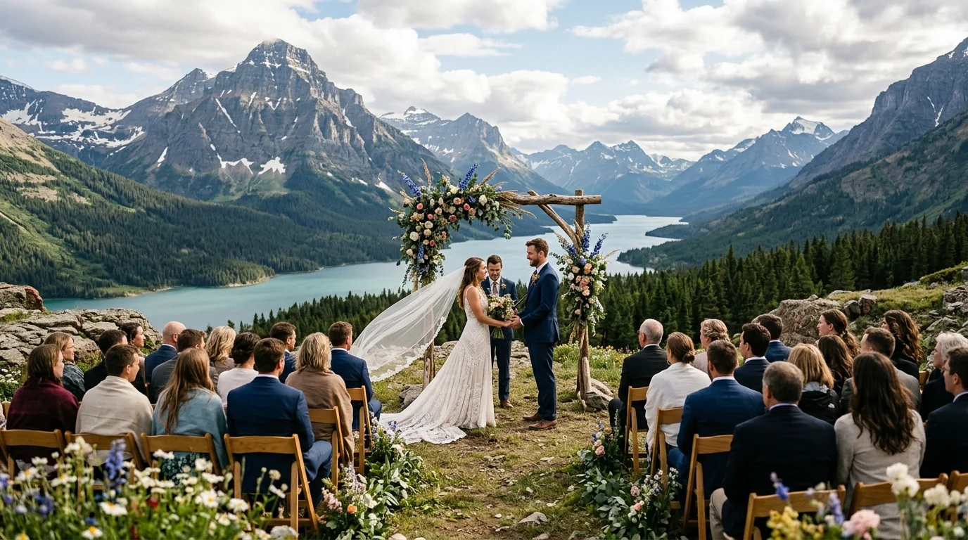 Glacier National Park Wedding