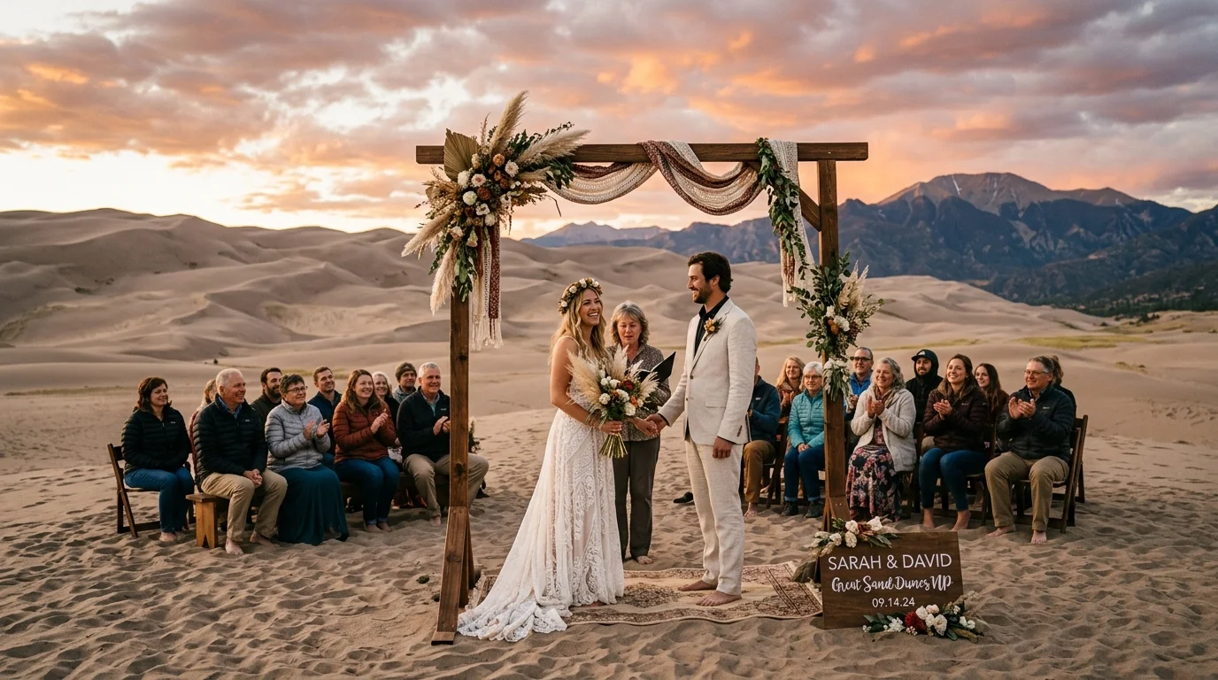Great Sand Dunes National Park Wedding