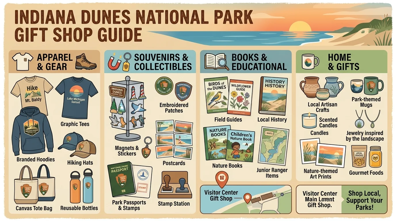 Indiana Dunes National Park Gift Shop Guide