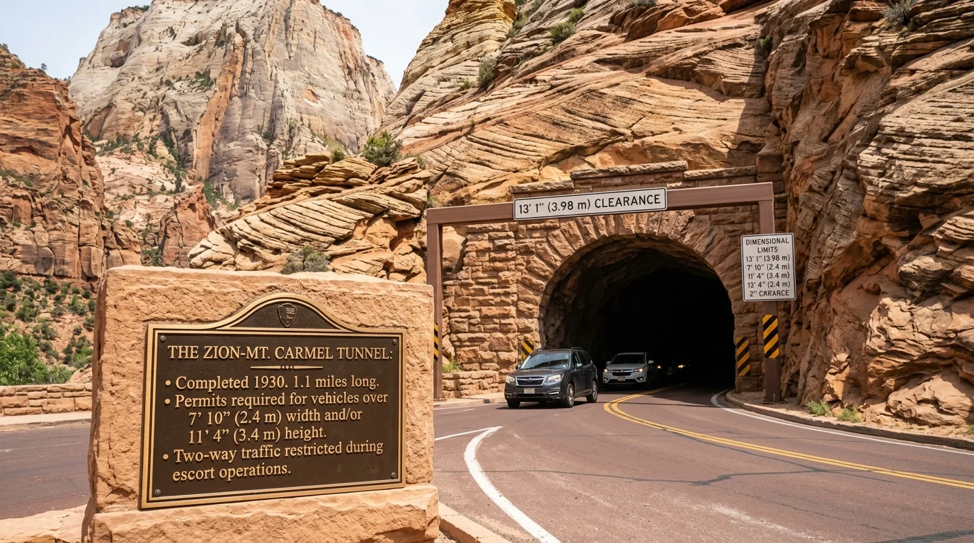 Navigating the Zion-Mount Carmel Tunnel and Vehicle Permits