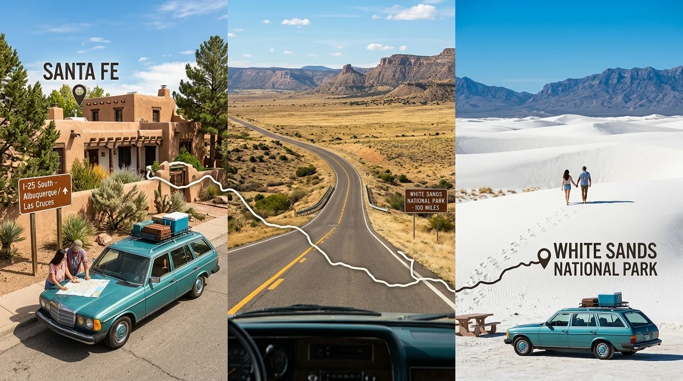 Santa Fe to White Sands National Park