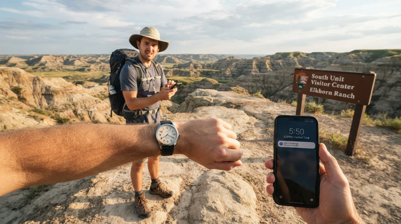 Theodore Roosevelt National Park Time Zone