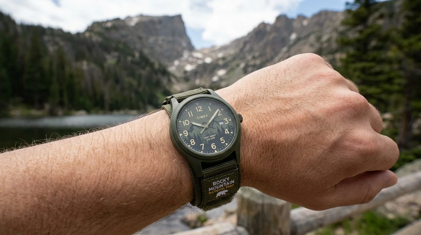 Timex Rocky Mountain National Park Fast Wrap Strap Watch