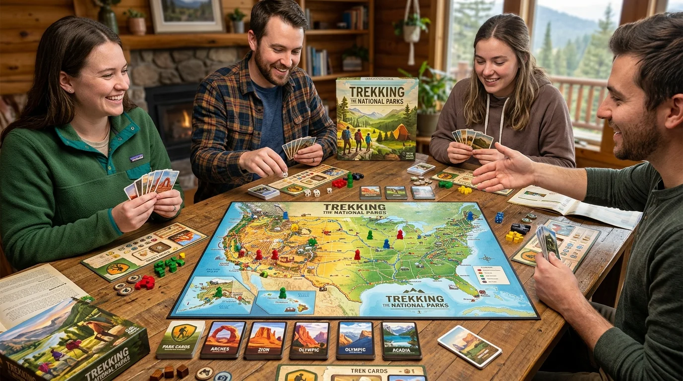 Trekking the National Parks Board Game
