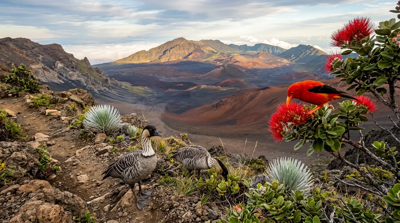 Wildlife in Haleakala National Park