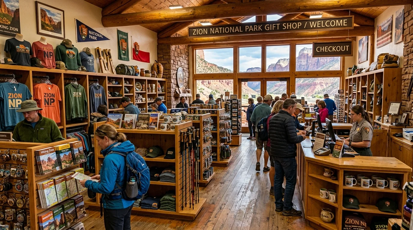 Zion National Park Gift Shop