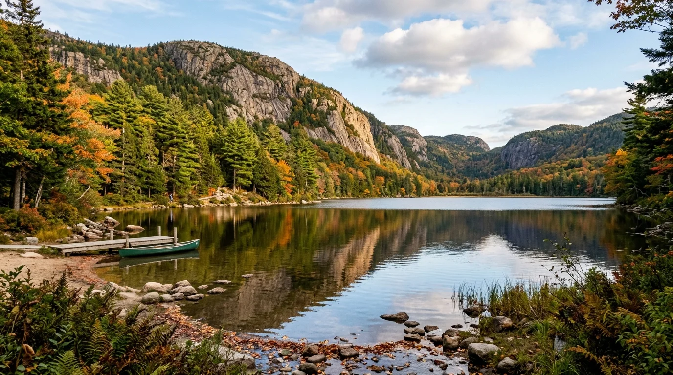 echo lake acadia national park