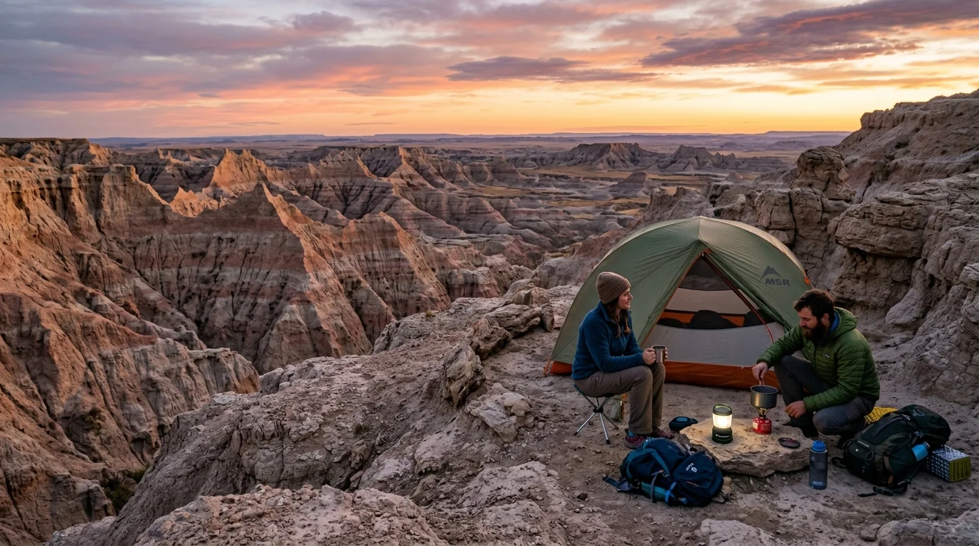 Badlands National Park Backcountry Camping