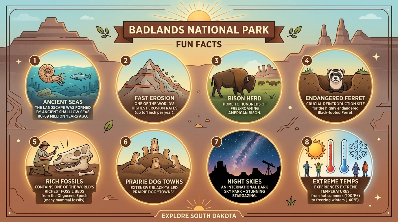 Badlands National Park Fun Facts