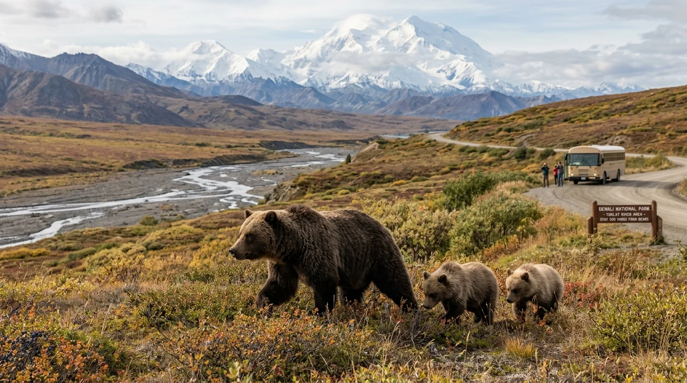 Denali National Park Bears