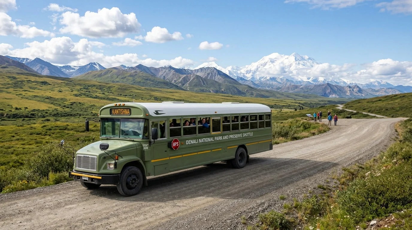 Denali National Park Shuttle Bus