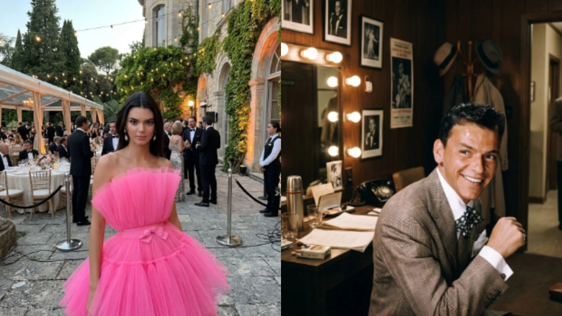 Frank Sinatra and Kendall Jenner