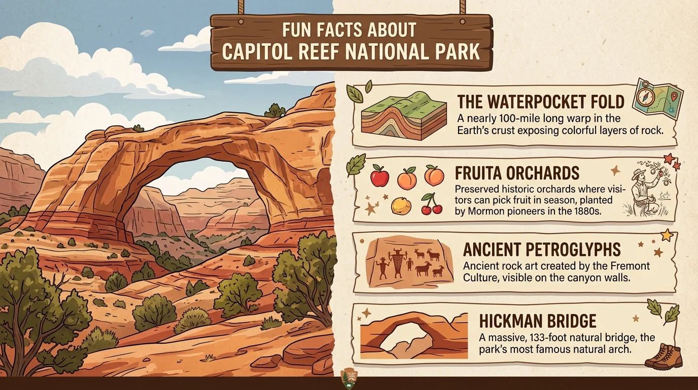 Fun Facts About Capitol Reef National Park