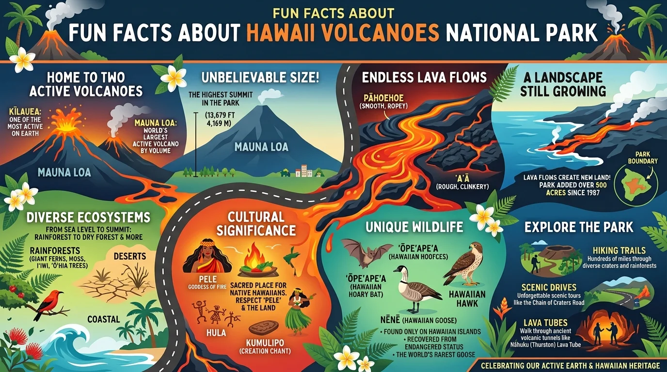 Fun Facts About Hawaii Volcanoes National Park