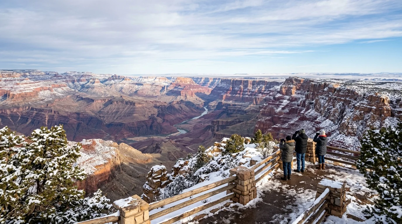 Grand Canyon National Park in December
