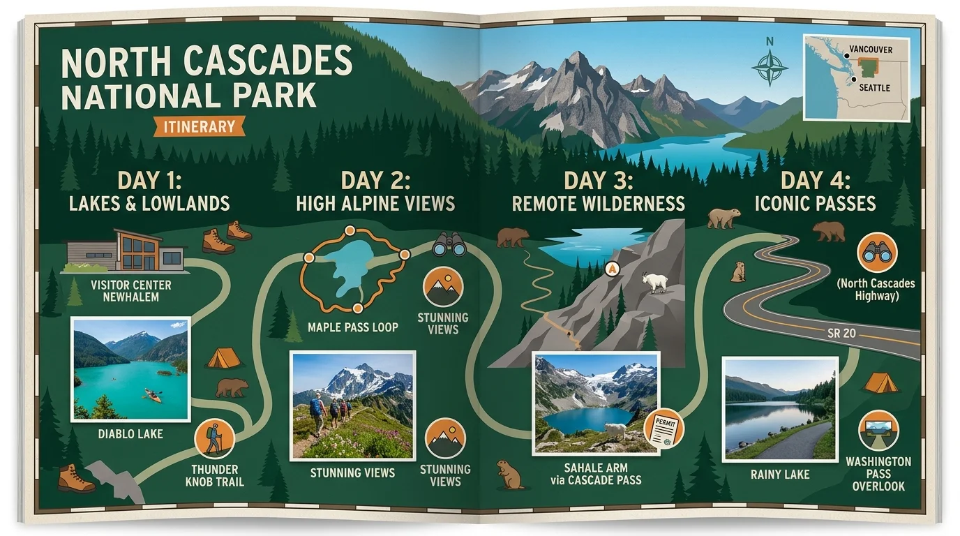 North Cascades National Park Itinerary