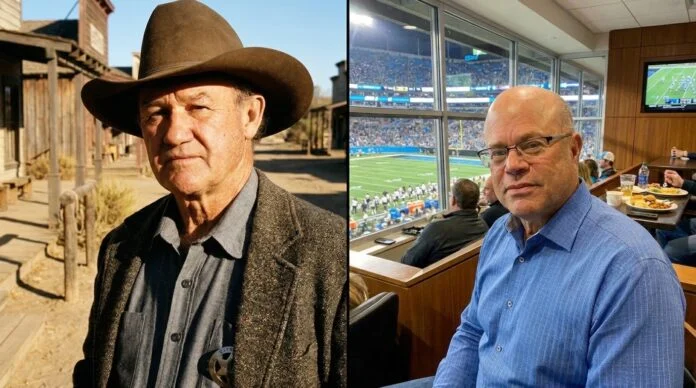 David Tepper and Gene Hackman